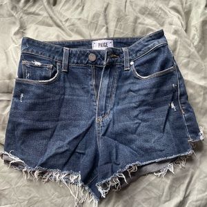 paige denim shorts